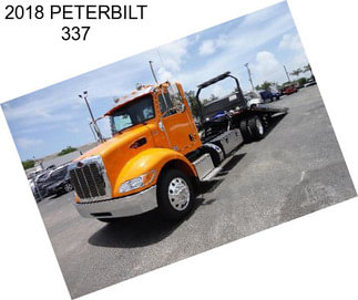 2018 PETERBILT 337