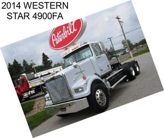 2014 WESTERN STAR 4900FA