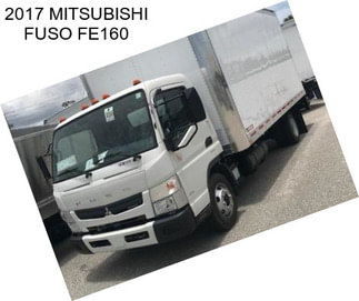 2017 MITSUBISHI FUSO FE160