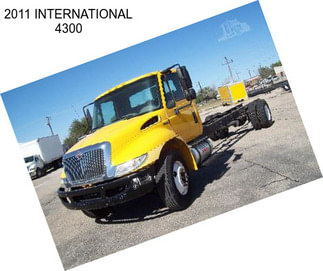 2011 INTERNATIONAL 4300