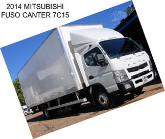 2014 MITSUBISHI FUSO CANTER 7C15