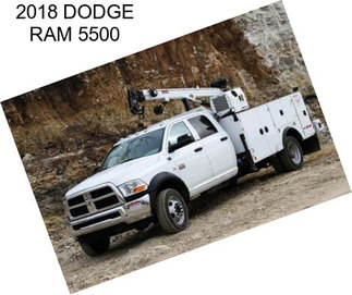 2018 DODGE RAM 5500