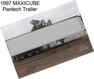 1997 MAXICUBE Pantech Trailer