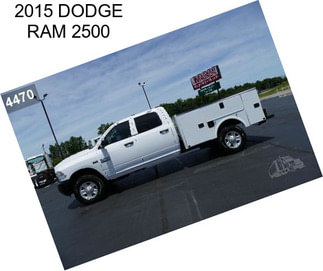 2015 DODGE RAM 2500