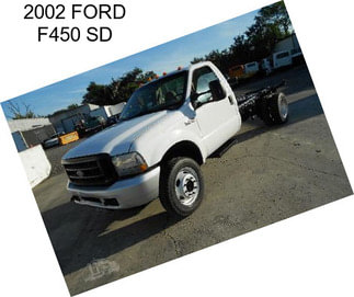 2002 FORD F450 SD