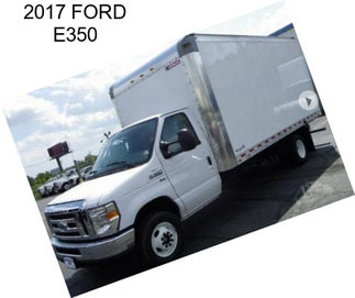 2017 FORD E350