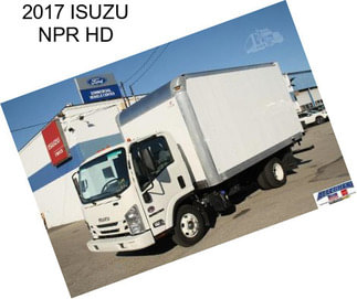 2017 ISUZU NPR HD