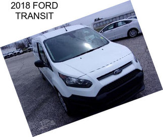 2018 FORD TRANSIT