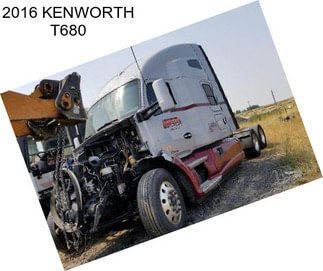 2016 KENWORTH T680