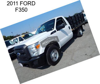 2011 FORD F350