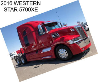 2016 WESTERN STAR 5700XE