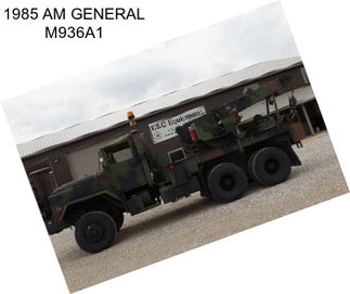 1985 AM GENERAL M936A1