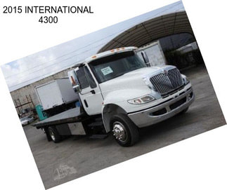 2015 INTERNATIONAL 4300