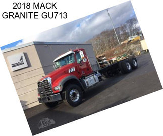 2018 MACK GRANITE GU713