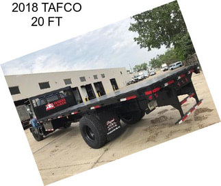 2018 TAFCO 20 FT