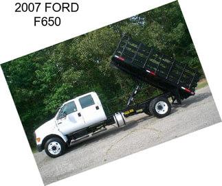 2007 FORD F650