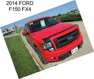 2014 FORD F150 FX4