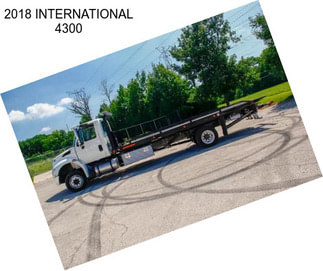 2018 INTERNATIONAL 4300