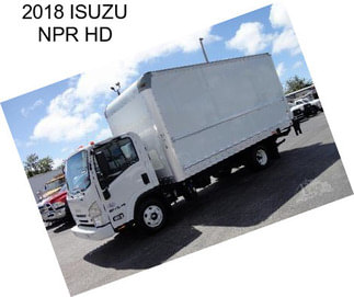 2018 ISUZU NPR HD