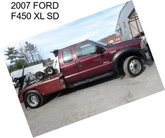 2007 FORD F450 XL SD