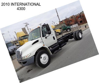 2010 INTERNATIONAL 4300