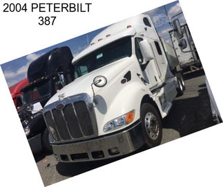 2004 PETERBILT 387