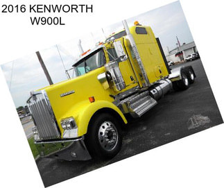 2016 KENWORTH W900L