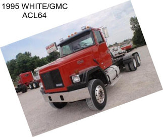 1995 WHITE/GMC ACL64