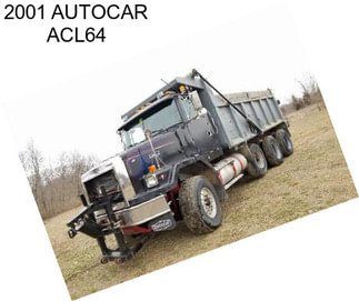 2001 AUTOCAR ACL64