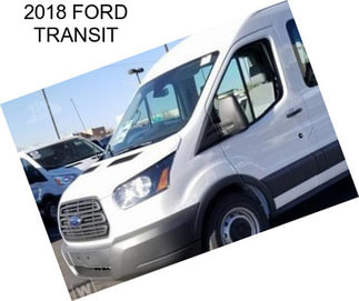 2018 FORD TRANSIT