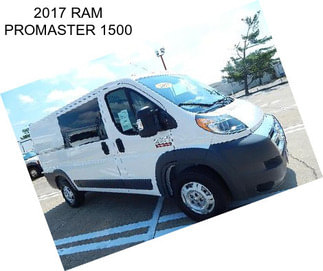 2017 RAM PROMASTER 1500