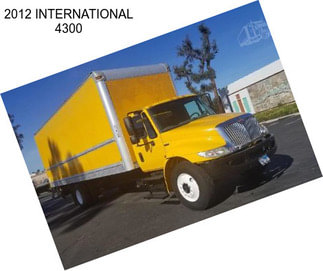 2012 INTERNATIONAL 4300