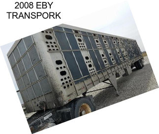 2008 EBY TRANSPORK