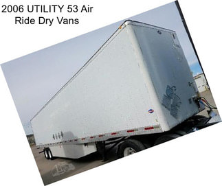 2006 UTILITY 53 Air Ride Dry Vans