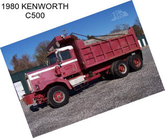 1980 KENWORTH C500