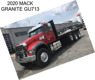 2020 MACK GRANITE GU713