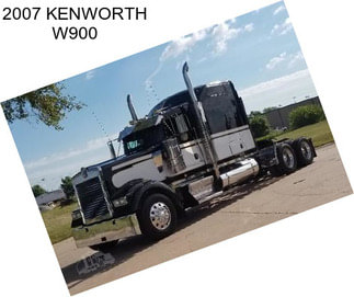 2007 KENWORTH W900