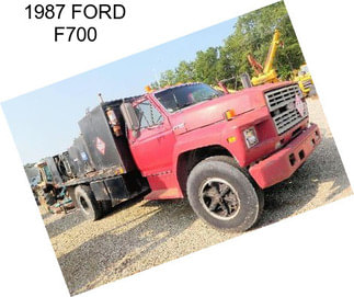 1987 FORD F700