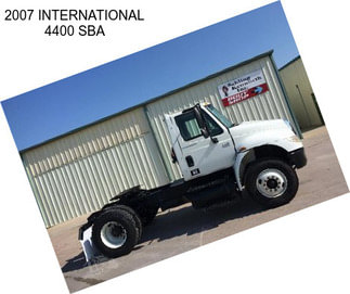 2007 INTERNATIONAL 4400 SBA