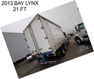 2013 BAY LYNX 21 FT