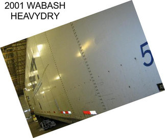 2001 WABASH HEAVYDRY