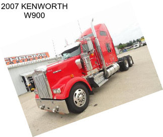 2007 KENWORTH W900