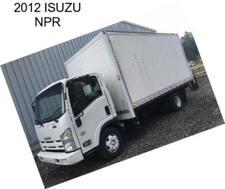 2012 ISUZU NPR