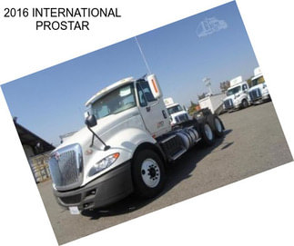 2016 INTERNATIONAL PROSTAR