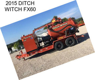 2015 DITCH WITCH FX60