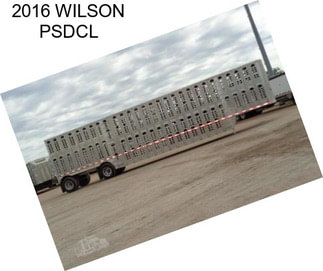 2016 WILSON PSDCL