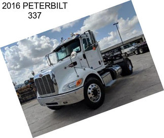 2016 PETERBILT 337