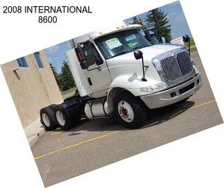 2008 INTERNATIONAL 8600