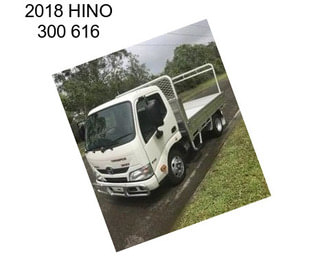 2018 HINO 300 616