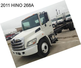 2011 HINO 268A